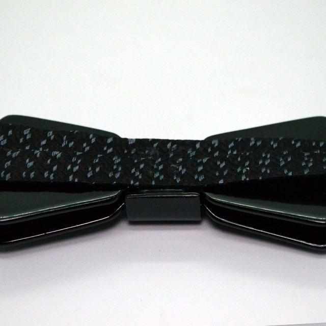 [TIE] LACQUER BOW TIE (BLACK) | CONCERTO | TAKAOKA LACQUERWARE