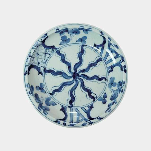 [PLATE (PLATTER)] TWISTED FLOWER PATTERN (PRIME, PLATE) | ZOA | IMARI-ARITA WARES