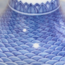 [SAKE BOTTLE] FUTAKUCHI-KANBIN HIRADO-SEIGAIHA | MIKAWACHI WARE | HIRADOSHOUZAN