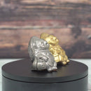 [RACCOON FIGURINE] TANUTANU (GOLD) MALE | SHIGARAKI WARE