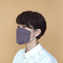 [FACEMASK] KINUMASK SQUARE TYPE (UNISEX) J | KYOTO YUZEN DYEING