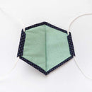 [FACEMASK] KINUMASK SQUARE (UNISEX) E | KYOTO YUZEN DYEING