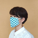 [FACEMASK] KINUMASK SQUARE (UNISEX) F | KYOTO YUZEN DYEING