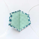 [FACEMASK] KINUMASK SQUARE (UNISEX) F | KYOTO YUZEN DYEING