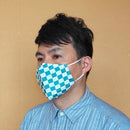 [FACEMASK] KINUMASK SQUARE (UNISEX) F | KYOTO YUZEN DYEING