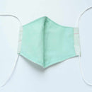 [FACEMASK] KINUMASK ROUND (UNISEX) G | KYOTO YUZEN DYEING