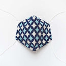 [FACEMASK] KINUMASK SQUARE (UNISEX) H | KYOTO YUZEN DYEING