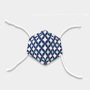 [FACEMASK] KINUMASK SQUARE (UNISEX) H | KYOTO YUZEN DYEING