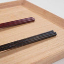 [CHOPSTICKS] MODERN HANATABA URUSHI BLACK | WAKASA LACQUERED CHOPSTICKS