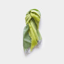 [SCARF] STALL KASANE YOUNG GRASS COLOR (SPRING GREEN × CITRON) | GUNNAI TEXTILES| FUJI SAKURA