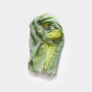 [SCARF] STALL KASANE YOUNG GRASS COLOR (SPRING GREEN × CITRON) | GUNNAI TEXTILES| FUJI SAKURA