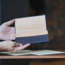 [WALLET / BAG] LONG WALLET (NO COINS) (INDIGO) | LEATHER WORK | SATORI