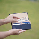 [WALLET / BAG] LONG WALLET (NO COINS) (INDIGO) | LEATHER WORK | SATORI