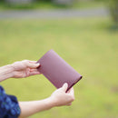 [WALLET / BAG] WALLET (NO COINS) (GRAPE) | LEATHER WORK | SATORI