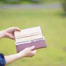 [WALLET / BAG] WALLET (NO COINS) (GRAPE) | LEATHER WORK | SATORI