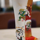 [CANDLE] IKARI TYPE 100 MOMME WIND GOD THUNDER GOD (WHITE) | JAPANESE CANDLES