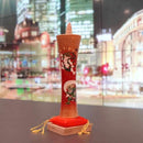 [CANDLE] IKARI TYPE 100 MOMME WIND GOD THUNDER GOD (RED) | JAPANESE CANDLES