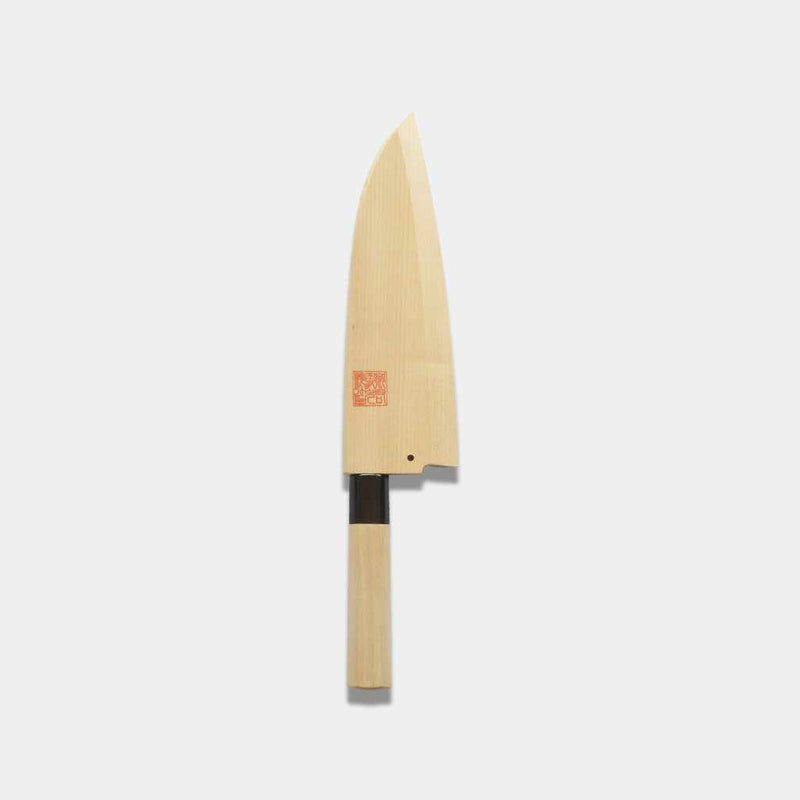 [廚房（廚師）刀] Mov Honyaki Deba刀180mm | Sakai偽造的刀片