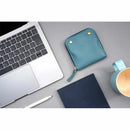 [LEATHER CASE] SMART MOVE! SOFT TWILIGHT-BLUE | LEATHER WORK | RAKUKEI