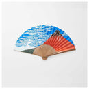 [HAND FAN] MEN'S PAPER FAN THIRTY-SIX VIEWS OF TOMITAKE RED FUJI | KYOTO FOLDING FANS | OHNISHI TSUNE SHOTEN