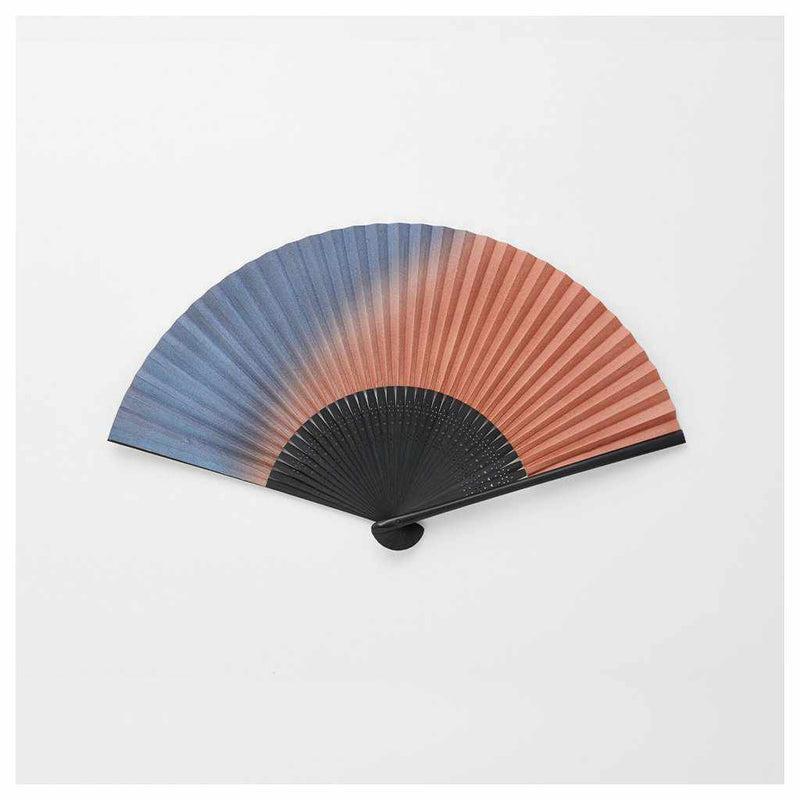 [HAND FAN] MEN'S PAPER FAN AKATSUKI DAWN | KYOTO FOLDING FANS | OHNISHI TSUNE SHOTEN