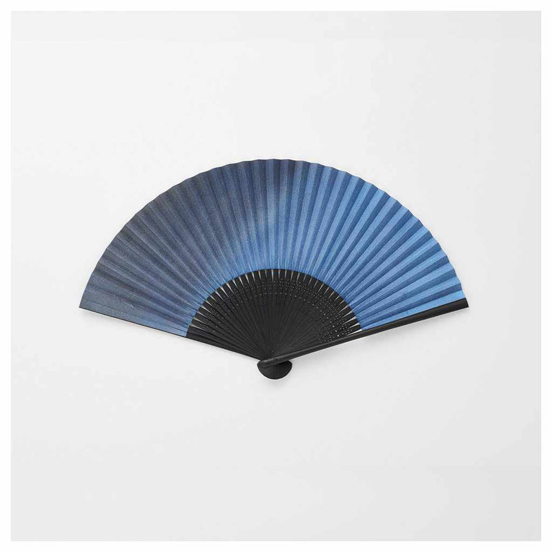 [HAND FAN] MEN'S PAPER FAN THE DAWN OF THE SEA | KYOTO FOLDING FANS | OHNISHI TSUNE SHOTEN