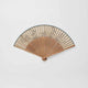 [HAND FAN] MEN'S SILK FAN BIRD AND BEAST CARICATURE | KYOTO FOLDING FANS | OHNISHI TSUNE SHOTEN