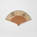 [HAND FAN] MEN'S SILK FAN FUJIN RAIJIN | KYOTO FOLDING FANS | OHNISHI TSUNE SHOTEN