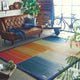 [Tatami] Rush Rug Denim F Joy Red (S: 191 x 191 cm, L: 191 x 250 cm) | Ikehiko | ทาทามิ