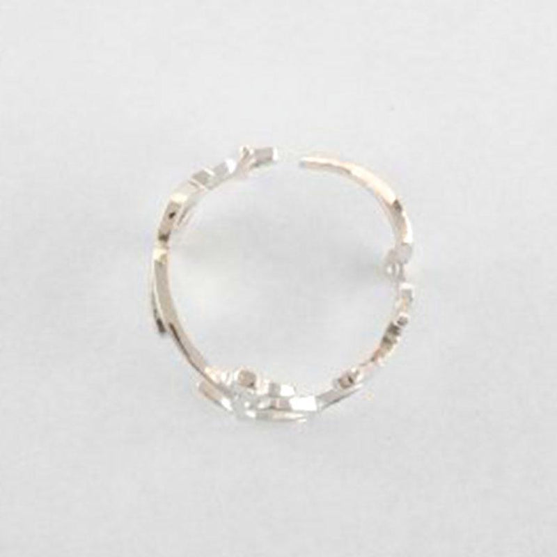 [戒指]領原（謝謝）銀（925）| Saori Kunihiro |金屬鑄造