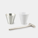 [SAKE CUP] GUINOMI 2 PIECES (PRODUCTION KIT) | TAKAOKA BRONZE CASTING