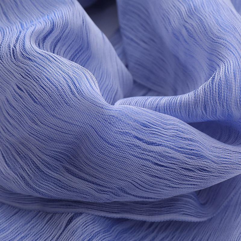 [圍巾]租用涼爽（鈷藍色）| okano |博多紡織品