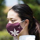 [FACEMASK] KINUMASK ROUND (UNISEX) C | KYOTO YUZEN DYEING