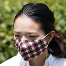 [FACEMASK] KINUMASK ROUND (UNISEX) H | KYOTO YUZEN DYEING