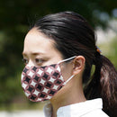 [FACEMASK] KINUMASK ROUND (UNISEX) H | KYOTO YUZEN DYEING