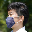 [FACEMASK] KINUMASK SQUARE (UNISEX) E | KYOTO YUZEN DYEING