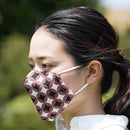 [FACEMASK] KINUMASK SQUARE (UNISEX) G | KYOTO YUZEN DYEING
