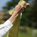 [SCARF] STALL KASANE JOROHANA (YELLOW × IRIDESCENT GREEN) | GUNNAI TEXTILES| FUJI SAKURA