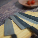 [KITCHEN (CHEF) KNIFE] FORGED DAMASCUS SANTOKU KNIFE UKIGUMO 170MM | ECHIZEN FORGED BLADES| IWAI CUTLERY