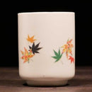 [TEA CUP] SHUN JAPAN AUTUMN LEAVES MAGIC YUNOMI | MINO WARES | MARUMO TAKAGI
