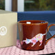 [杯子（杯）]顏色和設計更改CAT＆MARI | Mino Wares |馬魯莫·高吉（Marumo Takagi）