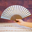 [กระเป๋าพัดลมมือ] หิ่งห้อย | Kaga Yuzen