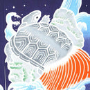 [NOREN] CRANES & TURTLES | MATSUDA DYEING STORE | TSUTUGAKI DYEING