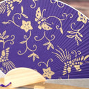 [HAND FAN] CHIDORI UCHIWA PHOENIX & BUTTERFLY | KYO  KARAKAMI | MARUNI