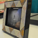 [PICTURE FRAME] WOOD PHOTO FRAME (SILVER) | EDO ART DOLLS | KAKINUMA DOLLS