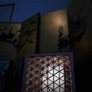 [LIGHTING] DISTURBED KUMIKO LANTERN HEMP LEAF | KUMIKO