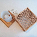 [LIGHTING] DISTURBED KUMIKO LANTERN HEMP LEAF | KUMIKO