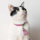 [PET SUPPLY] CAT NECKLACE FOR CATS (COLLAR) HEIAN | NAKANO ISUKE | KYOTO BUDDHIST BEADS