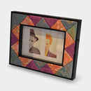 [PICTURE FRAME] WOOD PHOTO FRAME (PINK & BLUE) | EDO ART DOLLS | KAKINUMA DOLLS