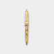 [PEN] MAKIE BALLPOINT PEN FAN SURFACE (GOLD) | HAKUICHI | KANAZAWA GOLD LEAF